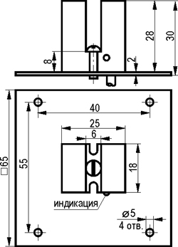 Габариты ISN N21P-31P-6-LZ